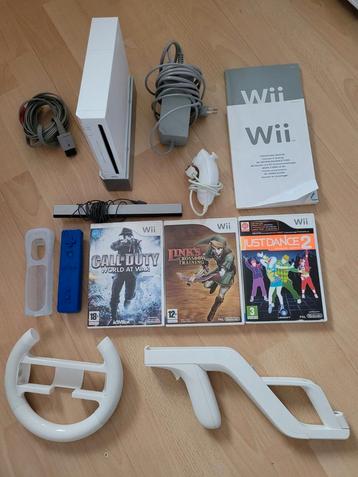 Beginners wii spelcomputer set  beschikbaar voor biedingen