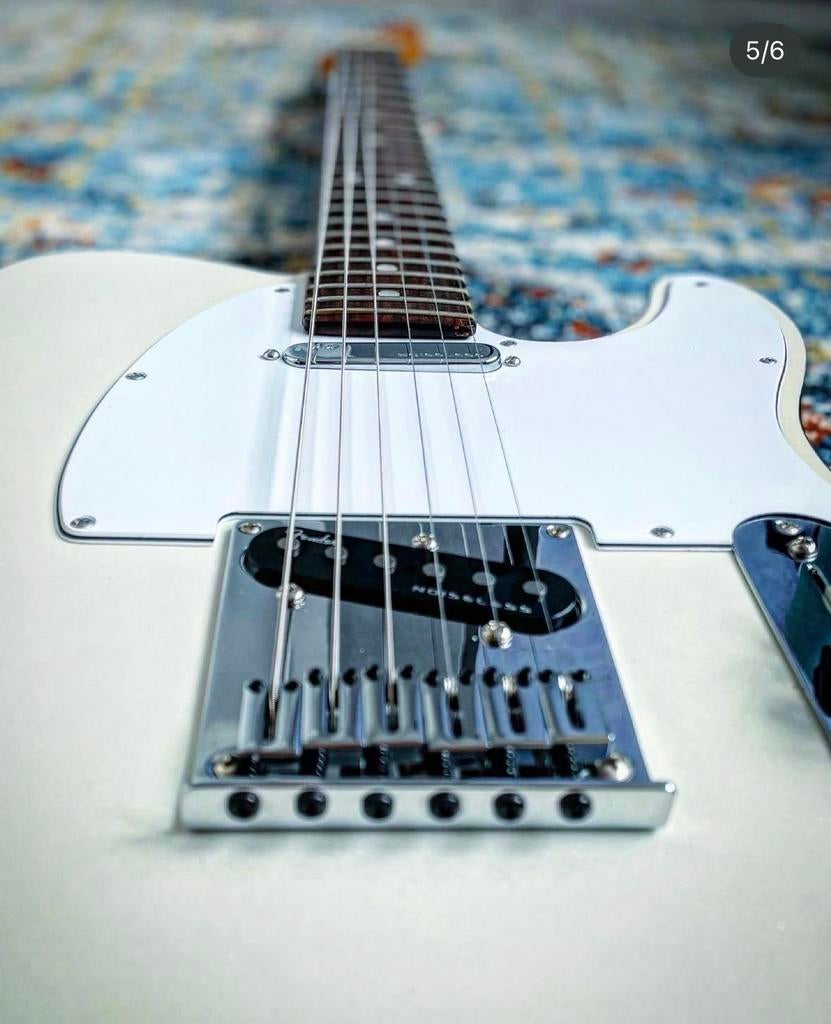 Fender Ultra Telecaster Arctic Pearl RW 2022, Ophalen of Verzenden, Nieuw, Solid body, Fender