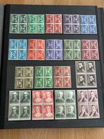 Te koop Postzegels Series Blokken alle Postfris, Postzegels en Munten, Postzegels | Nederland, Ophalen of Verzenden, Na 1940, Postfris