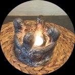 Mexicaanse Vriendenkring 4 personen leuk voor thee lichtje, Ophalen of Verzenden, Rond, Riet