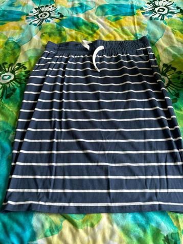 John Cabot rokje blauw wit gestreept XL beschikbaar voor biedingen