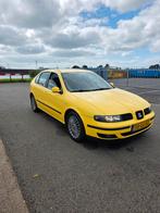Seat Leon 1.8 20VT Topsport 132KW 2000, Auto's, Voorwielaandrijving, Stof, Zwart, Origineel Nederlands