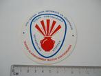 sticker oud LEGER Korps Controleurs Gevaarlijke stoffen retr, Verzenden, Zo goed als nieuw, Bedrijf of Vereniging