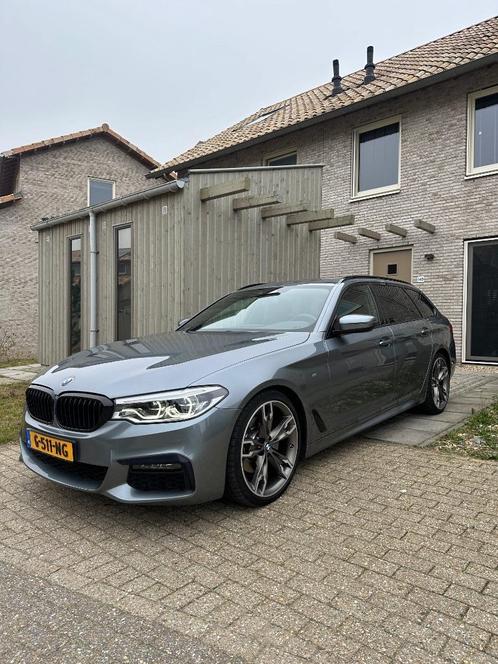 BMW 5-Serie 520d M sport 190pk Aut. 2019 Grijs, Auto's, BMW, Particulier, 5-Serie, ABS, Adaptieve lichten, Adaptive Cruise Control