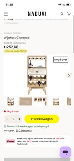 Wijnkast, Ophalen, Gebruikt, 5 tot 15 flessen, 75 cm of meer