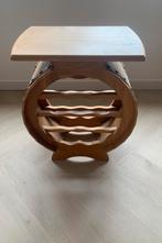 Retro wijnrek, Ophalen, Zo goed als nieuw, Hout, Minder dan 50 cm