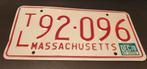 Kentekenplaat / Nummerplaat Massachusetts, USA, Verzamelen, Ophalen of Verzenden, Gebruikt, Auto's