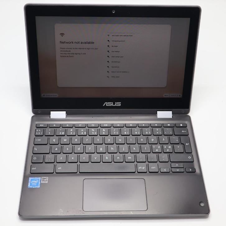 Asus Chromebook Flip 360 met touchscreen C214MA, Computers en Software, Chromebooks, Zo goed als nieuw, 11 inch, 4 GB of minder