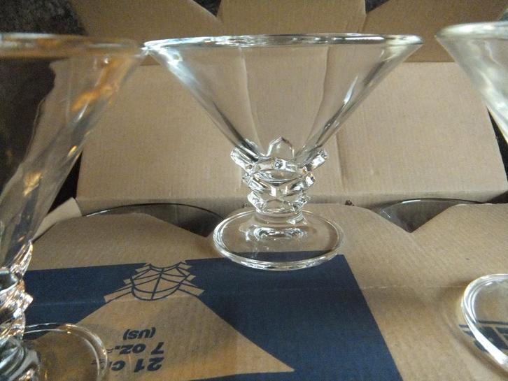 ijs coupekes,, Huis en Inrichting, Keuken | Servies, Nieuw, Overige typen, Overige stijlen, Glas, Ophalen of Verzenden