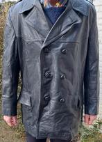 KORTE LEREN HEREN JAS., Ophalen of Verzenden, Zo goed als nieuw, Zwart