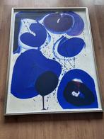 Sam Francis litho blue balls, Antiek en Kunst, Ophalen