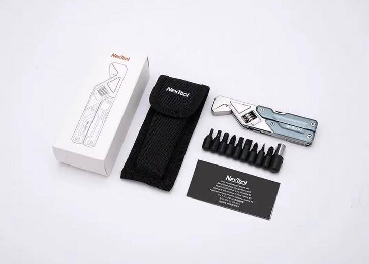 Nextool W2 multitool tang moersleutel zakmes bitset vijl, Caravans en Kamperen, Kampeergereedschap, Nieuw, Ophalen of Verzenden