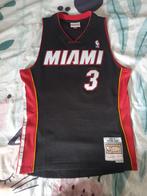 Mitchell & Ness Dwayne Wade Miami Heat Jersey Maat M, Ophalen of Verzenden, Zo goed als nieuw, Maat 48/50 (M), Mitchell & Ness