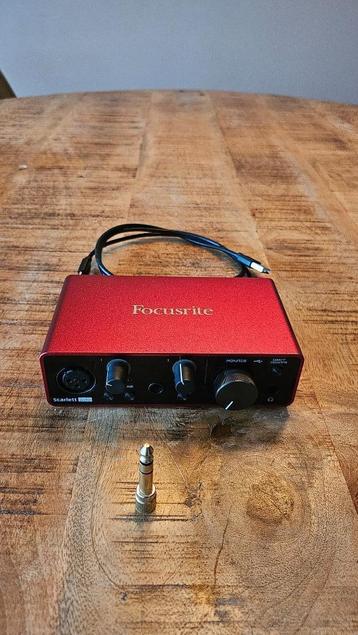 Focusrite scarlet solo 3rd Gen beschikbaar voor biedingen