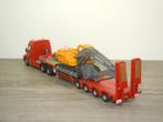 Volvo NH12 Truck & Nooteboom Trailer with Volvo Crane - Lion, Hobby en Vrije tijd, Modelauto's | 1:50, Verzenden, Zo goed als nieuw