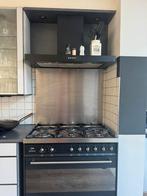 Smeg gasfornuis 6pits 90cm, Ophalen, Gebruikt, 60 cm of meer, Grill