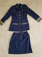 Stewardess pakje jas en rok 38, Ophalen, Zo goed als nieuw, Maat 38/40 (M), Carnaval