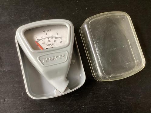Vintage MOTOMETER banden luchtdruk meter, Verzamelen, Automerken, Motoren en Formule 1, Auto's, Ophalen of Verzenden