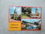 Steenbergen, kerk/boten 1982, Verzamelen, Ansichtkaarten | Nederland, Verzenden, 1980 tot heden, Gelopen, Noord-Brabant