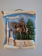 Tegel. Tirana. Paard en ruiter., Ophalen of Verzenden