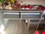 Midden hoogslaper, Huis en Inrichting, Slaapkamer | Stapelbedden en Hoogslapers, Ophalen, Eenpersoons, Minder dan 160 cm, Zo goed als nieuw