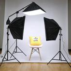 Softbox Verlichtingskit - Professionele Fotostudio, Audio, Tv en Foto, Fotografie | Fotostudio en Toebehoren, Niet ingevuld, Lamp of Flitsset