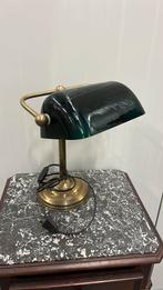 Klassieke bureaulamp messing, Ophalen, Gebruikt