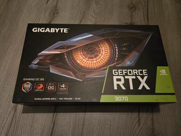 GIGABYTE GAMING GeForce RTX 3070 OC 8G beschikbaar voor biedingen