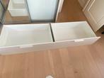 Brimnes bed lades 2 x voor onder Ikea Brimnes bed, Huis en Inrichting, Ophalen, 90 cm, Wit, 190 cm of minder