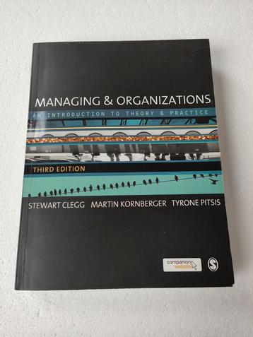 Managing & Organizations derde editie beschikbaar voor biedingen