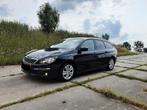 Peugeot 308 1.6 E-hdi 88 KW SW 2015 Zwart, Auto's, Peugeot, Voorwielaandrijving, Stof, 4 cilinders, Zwart