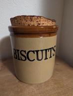 Cookiejar Moira Stoneware. Vintage koekjespot, Huis en Inrichting, Keuken | Potten en Pannen, Overige materialen, Pot, Bus of Blik