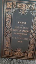 oud boek keur uit nederlands dicht en ondicht, Antiek en Kunst, Antiek | Boeken en Bijbels, Ophalen of Verzenden