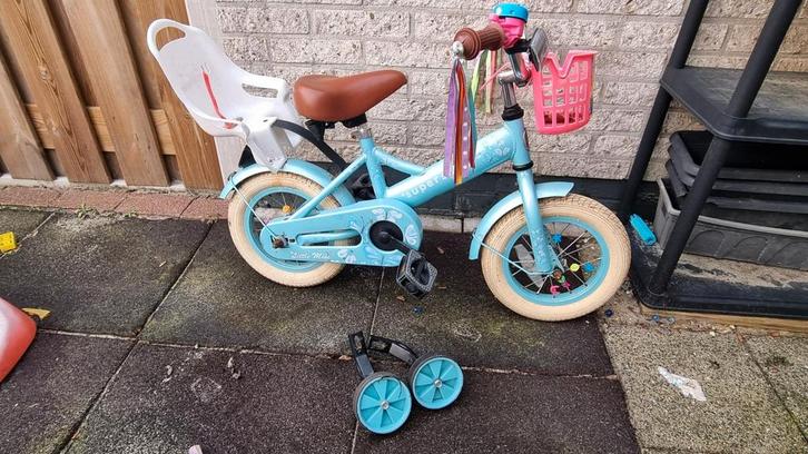 Supersuper Little Miss 12 inch meisjesfiets, Fietsen en Brommers, Fietsen | Meisjes, Gebruikt, 14 inch of minder, Ophalen of Verzenden