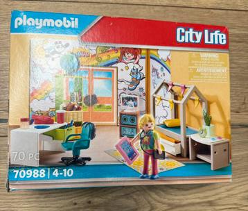 Playmobil city life - tienerkamer 70988 beschikbaar voor biedingen