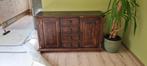 Dressoir massief grenen, Huis en Inrichting, Kasten | Dressoirs, Ophalen, Gebruikt, 100 tot 150 cm, Grenenhout
