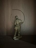Bronze spoorwegmedewerker Rien Goené, Antiek en Kunst, Ophalen of Verzenden