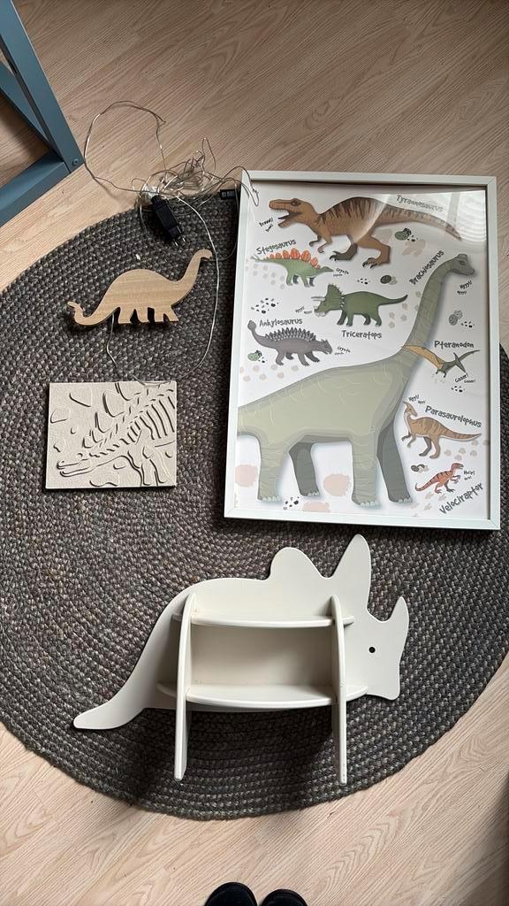 Dino kinderkamer, Kinderen en Baby's, Kinderkamer | Inrichting en Decoratie, Zo goed als nieuw, Wanddecoratie, Ophalen of Verzenden