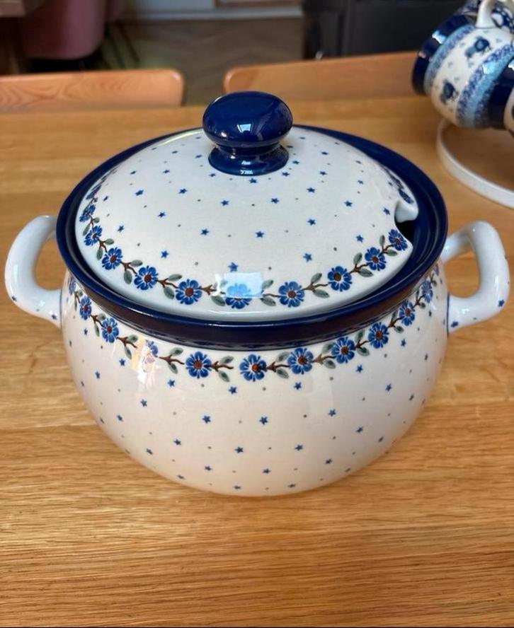 Nieuwe Bunzlau pan met deksel, Huis en Inrichting, Keuken | Keukenbenodigdheden, Nieuw, Ophalen of Verzenden