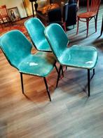 partij stoelen, Ophalen, Gebruikt, Blauw, Ahrends