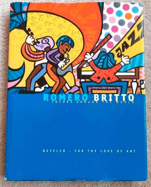 Romero Britto Colors Around the World boek, signed, Boeken, Kunst en Cultuur | Fotografie en Design, Gelezen, Ophalen of Verzenden