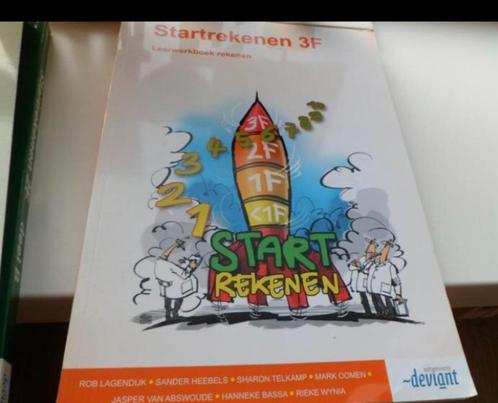 Startrekenen 3F leerboek & Startrekenen 2F deel A & B, Boeken, Studieboeken en Cursussen, Zo goed als nieuw, MBO, Beta, Verzenden
