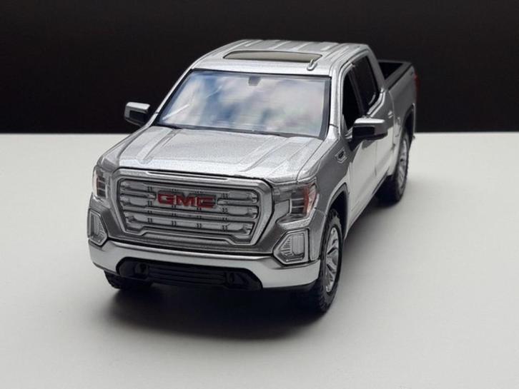 Modelauto GMC Siera 1500 SLT Crew Cab 1:24, Hobby en Vrije tijd, Modelauto's | 1:24, Nieuw, Auto, Motormax, Ophalen of Verzenden