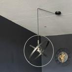 Moderne hanglamp, Huis en Inrichting, Lampen | Hanglampen, Ophalen, 50 tot 75 cm, Zo goed als nieuw, Metaal
