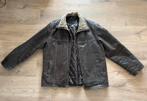 Mooie nette leren pilotenjack zgan, Kleding | Heren, Ophalen of Verzenden, Zo goed als nieuw, Maat 52/54 (L), Bruin