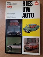 Kies uw auto 1968 KNAC autojaarboek - pocket uitgave, Boeken, Ophalen of Verzenden, Zo goed als nieuw, Algemeen