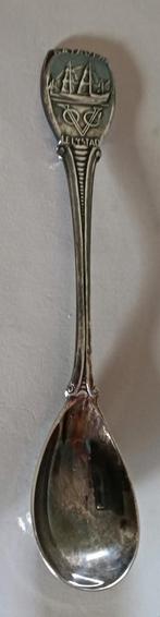 VOC Batavia Leystad Verzilverd Lepeltje, Antiek en Kunst, Ophalen of Verzenden