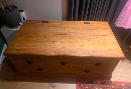 Salontafel/ dekenkist, Huis en Inrichting, Woonaccessoires | Kisten, Zo goed als nieuw, Minder dan 50 cm, 100 tot 150 cm, Ophalen