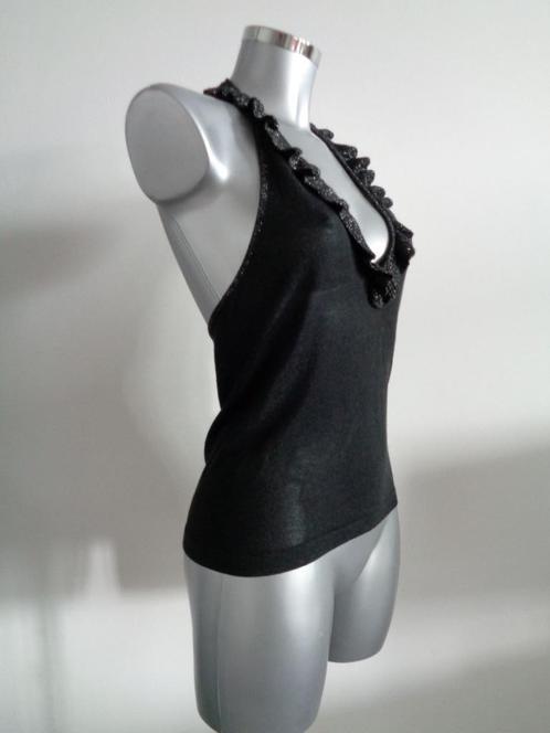 Dolce & Gabbana top zwart, IT42-NL36 origineel, Kleding | Dames, Tops, Nieuw, Maat 38/40 (M), Zwart, Zonder mouw, Verzenden