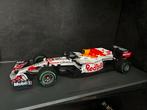 Max Verstappen RB16 Turkije GP 2021 1/18 wit, Ophalen of Verzenden, Zo goed als nieuw, Auto, Overige merken